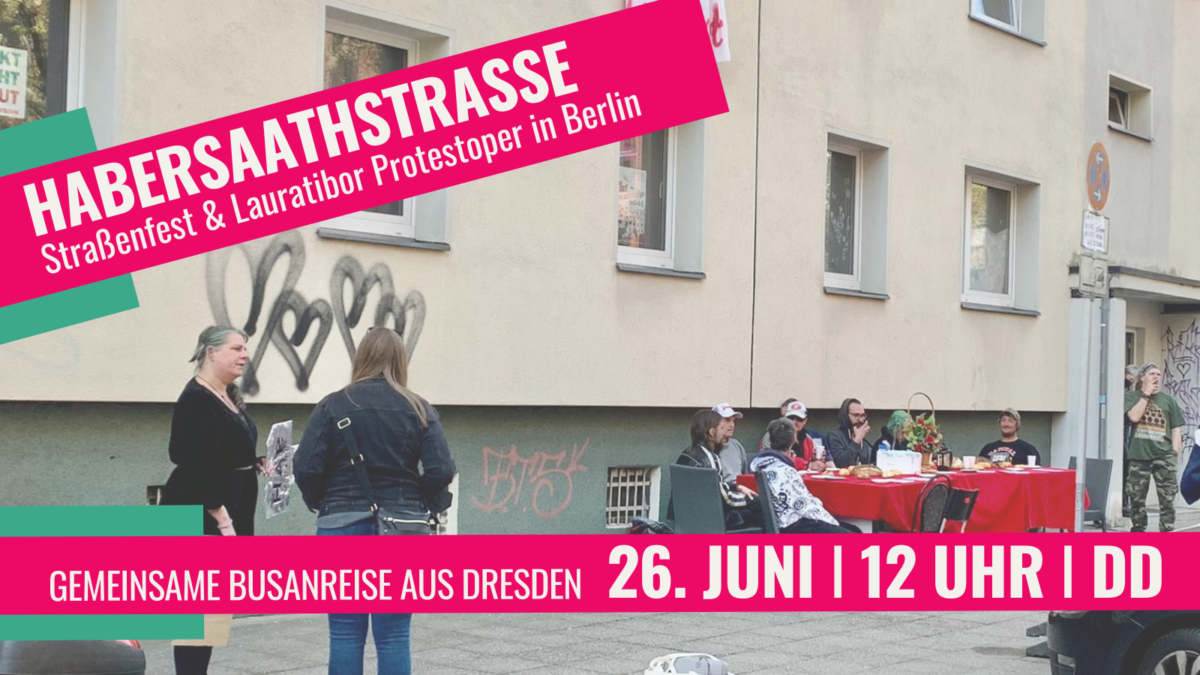 Solidarität mit der Habersaathstraße in Berlin!